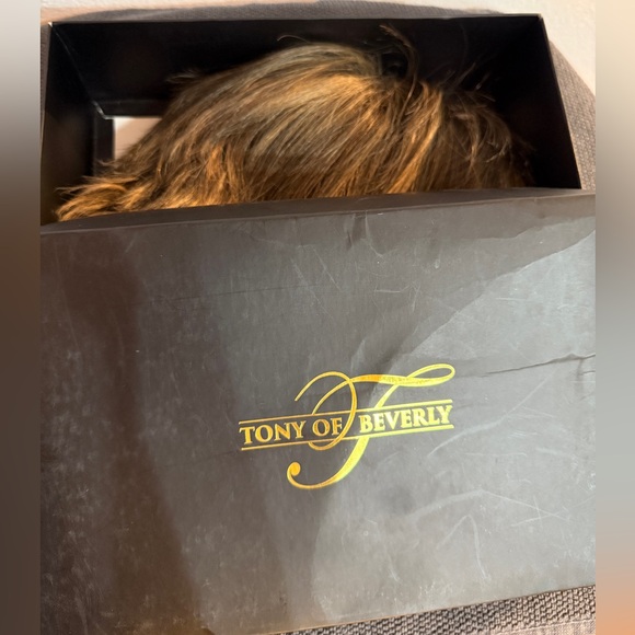 ROXY WIG, TONY OF BEVERLY, COLOR KAHLUA. Layered short Roxy. Highlights. In Box! - Picture 13 of 14